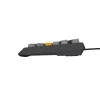 Klawiatura GENESIS Thor 230 TKL Gaming USB + RF Wireless + Bluetooth QWERTY Czarny, Szary, Pomarańczowy