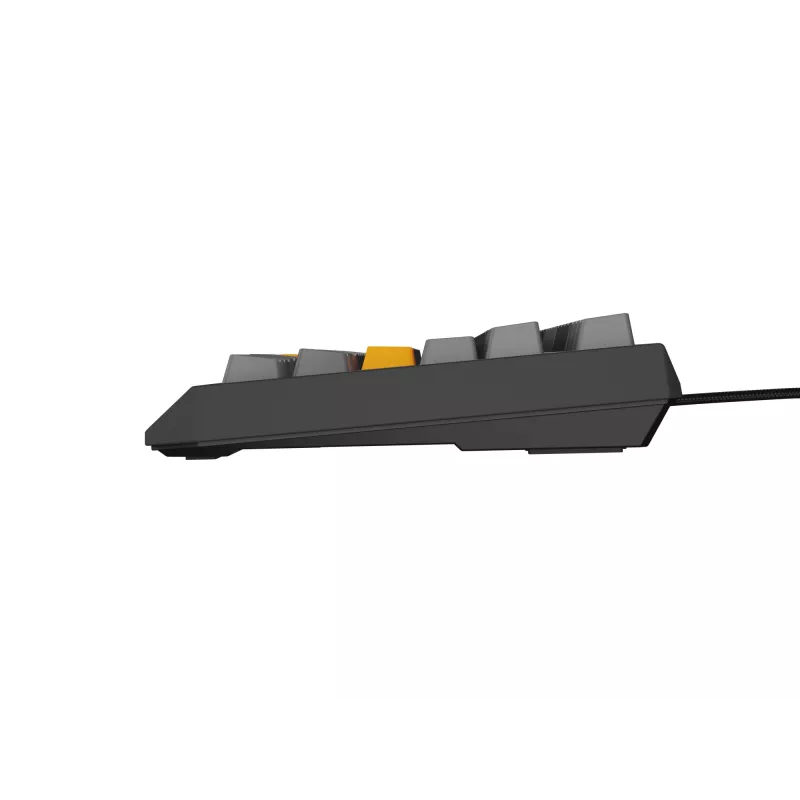 Klawiatura GENESIS Thor 230 TKL Gaming USB + RF Wireless + Bluetooth QWERTY Czarny, Szary, Pomarańczowy
