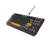 Klawiatura GENESIS Thor 230 TKL Gaming USB + RF Wireless + Bluetooth QWERTY Czarny, Szary, Pomarańczowy