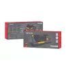 Klawiatura GENESIS Thor 230 TKL Gaming USB + RF Wireless + Bluetooth QWERTY Czarny, Szary, Pomarańczowy