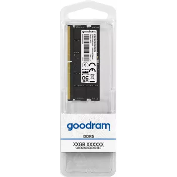 GoodRam essential SO-DIMM 32 GB, PC5-38400, DDR5 4800, CL40 (2048x8) - 32 GB - DDR5