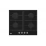 Beko HILG 642C5 SB Czarny Built-in 60 cm Gas 4 zone(s)