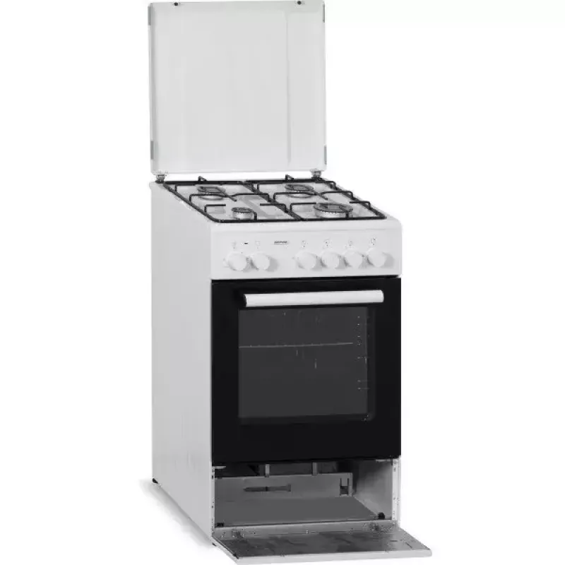 Kuchenka gazowo-elektryczna MPM MPM-53-KGE-33, kuchnia dwupaliwowa, klasa energetyczna A