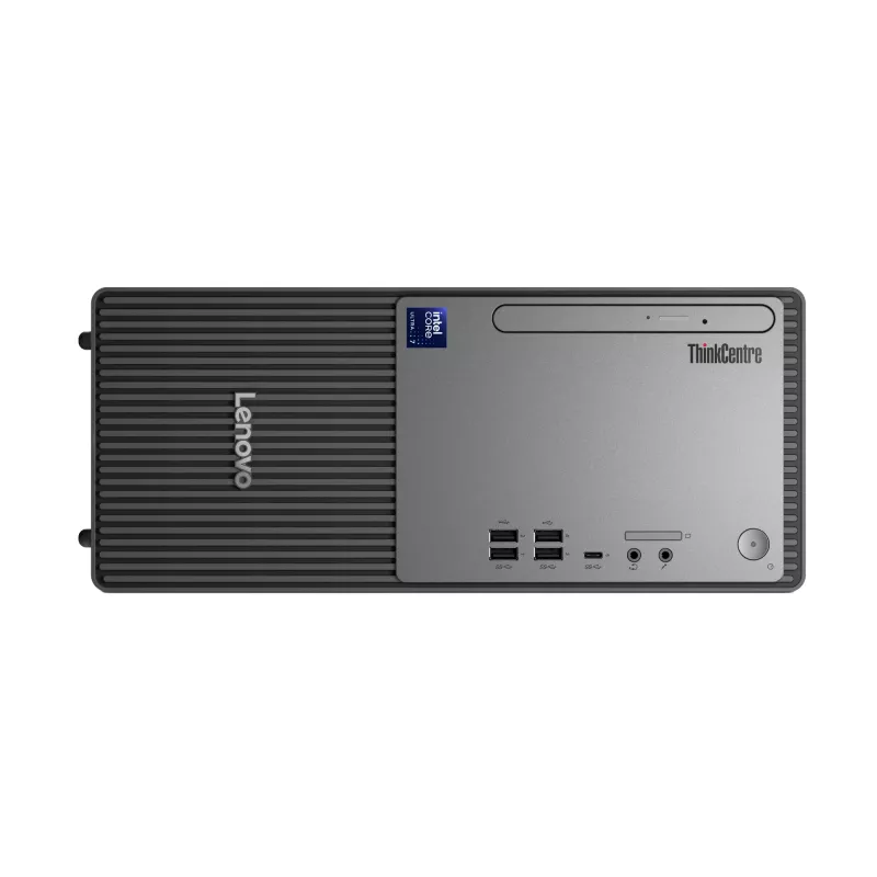 Komputer stacjonarny Lenovo ThinkCentre neo 50t Gen 6 Intel Core Ultra 5 225, 16 GB DDR5, 512 GB SSD, Windows 11 Pro, Tower, Czarny