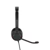 Zestaw słuchawkowy Jabra Evolve2 30 USB-C, UC Stereo, przewodowy, biuro/centrum telefoniczne, 20–20000 Hz, 125 g, czarny