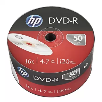 VERBATIM DVD‑R 16x 4.7 GB 50 szt. (model DDHP69303PLG)