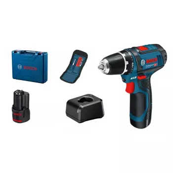 Wkrętarka Bosch GSR 12V-15, rękojeść pistoletowa, 12V, 400/1300 obr./min