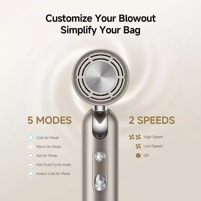 Suszarka do włosów Dreame Pocket Pro AHD51-TG titanium gold