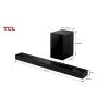 Soundbar TCL Q75H 620 W, 5.1.2-kanałowy, z bezprzewodowym aktywnym subwooferem, HDMI 2.1, Bluetooth 5.3, Wi‑Fi 5, 1040×110×58 mm