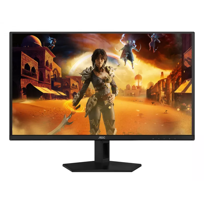 Monitor komputerowy AOC G4 Q27G41ZDF 67,3 cm (26,5 cala) 2560 x 1440 pikseli Quad HD QD-OLED Czarny, Czerwony