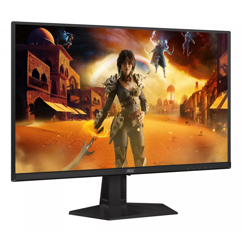 Monitor komputerowy AOC G4 Q27G41ZDF 67,3 cm (26,5 cala) 2560 x 1440 pikseli Quad HD QD-OLED Czarny, Czerwony