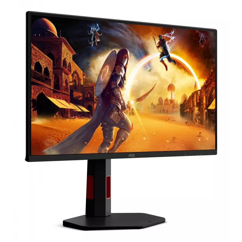 Monitor komputerowy AOC G4 25G4KUR 62,2 cm (24,5 cala) 1920 x 1080 pikseli Full HD LED Czarny, Czerwony