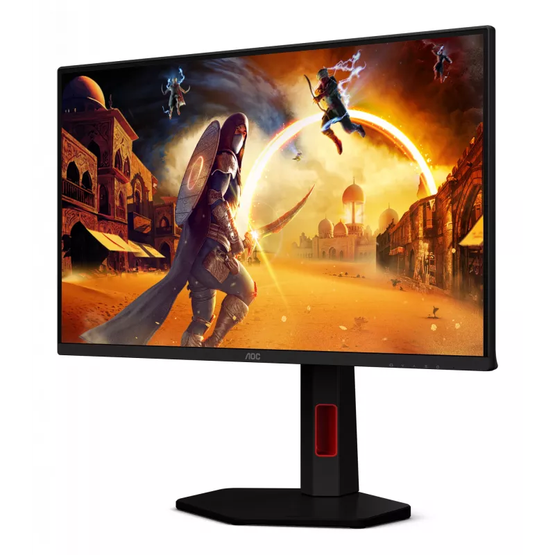 Monitor komputerowy AOC G4 25G4KUR 62,2 cm (24,5 cala) 1920 x 1080 pikseli Full HD LED Czarny, Czerwony