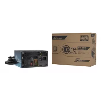 Zasilacz Seasonic CORE BC-850 ATX 3.1 850 W, 20+4 pin ATX, 80 PLUS Bronze, czarny