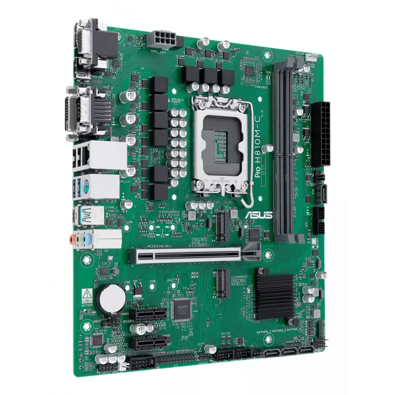ASUS PRO H810M-C-CSM Intel H810 LGA 1851 (Socket V1) micro ATX
