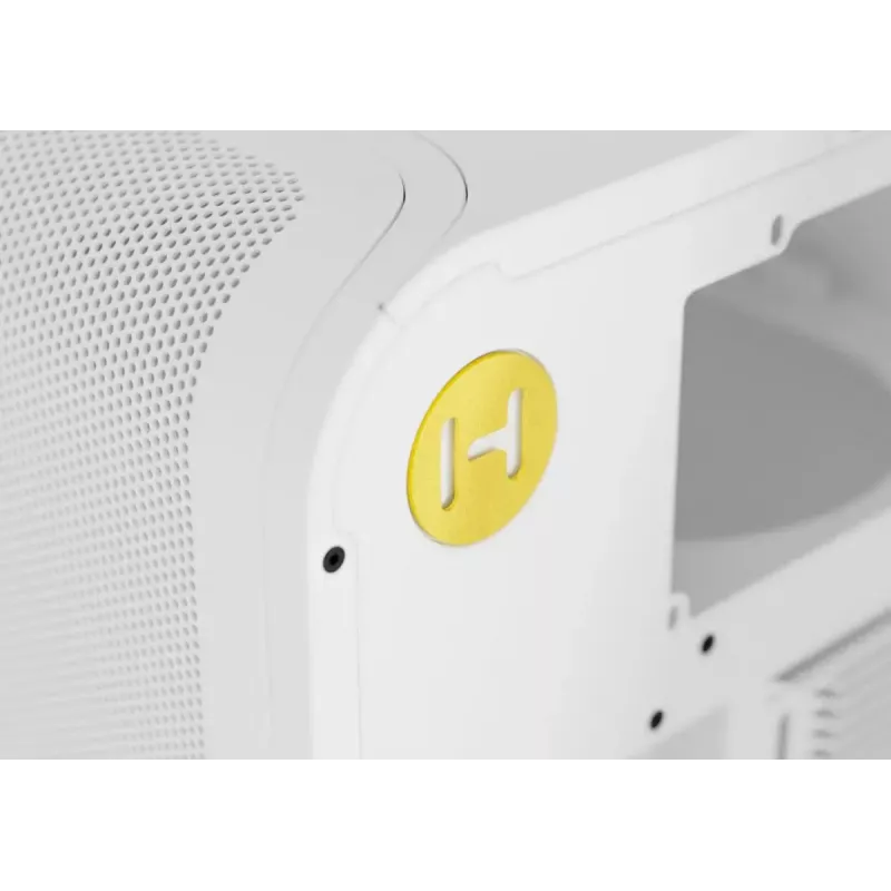 Obudowa PC midi tower HYTE X50 AIR Snow biały — kompaktowa obudowa z przepływem powietrza