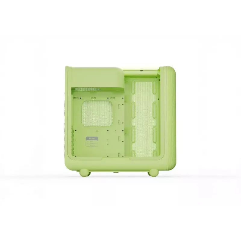 Mid Tower Case HYTE X50 Matcha Milk — Obsługa ATX/mATX/Mini-ITX, szkło hartowane, przedni I/O