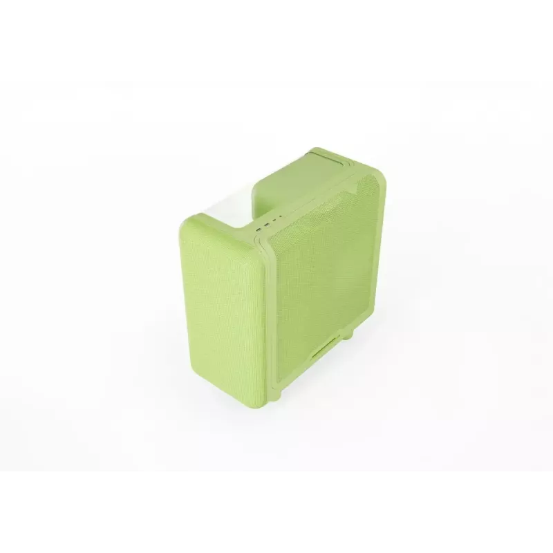 Mid Tower Case HYTE X50 Matcha Milk — Obsługa ATX/mATX/Mini-ITX, szkło hartowane, przedni I/O
