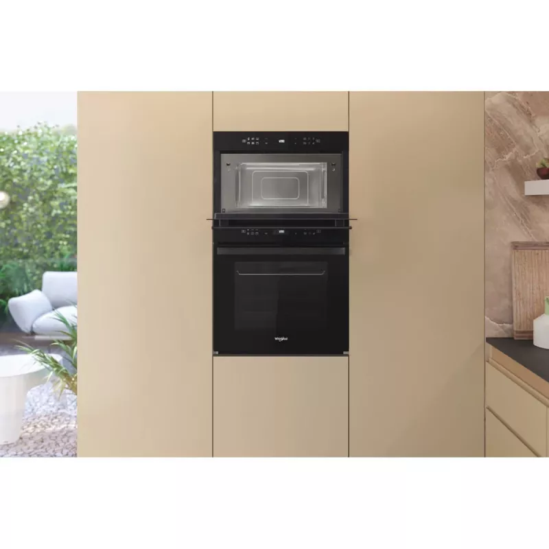 Whirlpool AMW 6440 FB Czarna Kuchenka mikrofalowa z grillem Do zabudowy 31 L 1000 W