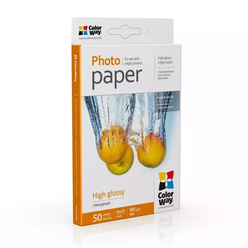 Papier fotograficzny błyszczący Colorway PG1800504R