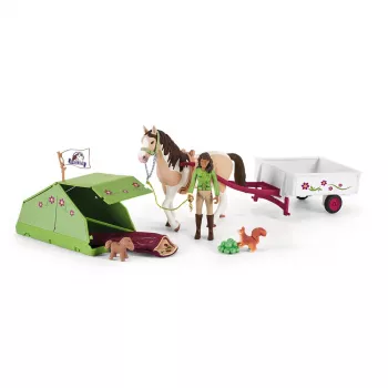 Akcja/Przygoda Schleich HORSE CLUB Przygoda kempingowa Sary