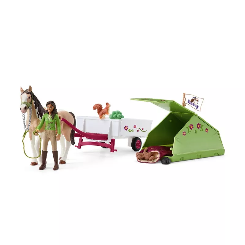 Akcja/Przygoda Schleich HORSE CLUB Przygoda kempingowa Sary