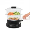 Tefal Minicompact VC139810 parowar 2 koszyki Wolnostojący Czarny 800 W