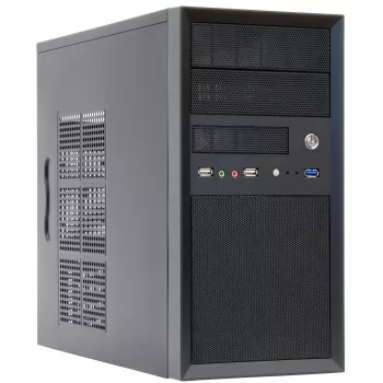 Obudowa komputerowa Chieftec CT-01B-OP Mini Tower Czarna