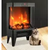 Grzejnik elektryczny Carruzzo Q20P grzejnik olejowy, 1800W, 15–45°C, obudowa szklana, sterowanie zdalne/aplikacyjne/dotykowe, timer 1–12h, montaż ścienny lub wolnostojący, czarny
