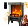Grzejnik elektryczny Carruzzo Q20P grzejnik olejowy, 1800W, 15–45°C, obudowa szklana, sterowanie zdalne/aplikacyjne/dotykowe, timer 1–12h, montaż ścienny lub wolnostojący, czarny