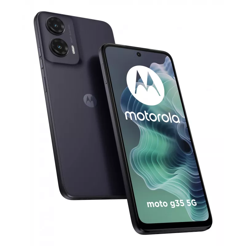 Motorola moto G35 5G 17.1 cm (6.72 inch) Dual SIM Android 14 USB Type-C 4 GB 256 GB 5000 mAh Czarny