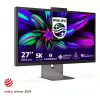 Philips Brilliance 27E3U7903/00 monitor komputerowy 68.6 cm (27 cali) 5120 x 2880 pikseli 5K Ultra HD LCD Szary