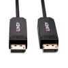 Lindy 10m Fibre Optic Hybrid DP 2.0 UHBR10 kabel, 10 m, DisplayPort, DisplayPort, Męski, Męski, 7680 x 4320 pikseli