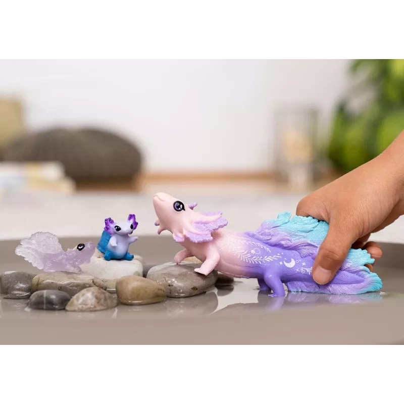 Schleich BAYALA Axolotl Discovery Set zestaw do zabawy dla dzieci od 5 lat, wielokolorowy