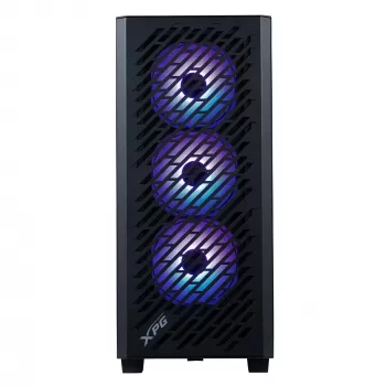 XPG VALOR AIR PRO Mid-Tower Chassis, Midi Tower, PC, Czarny, ATX, EATX, micro ATX, Mini-ATX, SPCC, Tempered glass, Multi