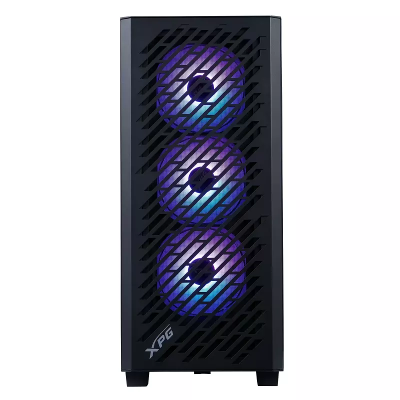 XPG VALOR AIR PRO Mid-Tower Chassis, Midi Tower, PC, Czarny, ATX, EATX, micro ATX, Mini-ATX, SPCC, Tempered glass, Multi