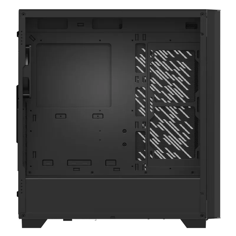 XPG VALOR AIR PRO Mid-Tower Chassis, Midi Tower, PC, Czarny, ATX, EATX, micro ATX, Mini-ATX, SPCC, Tempered glass, Multi