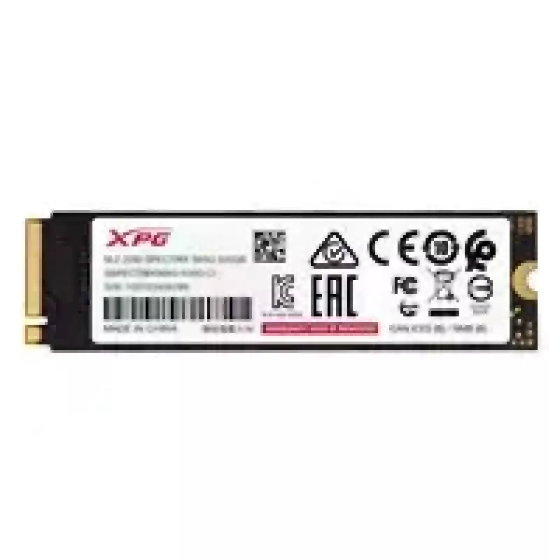 SSD ADATA XPG SPECTRIX S65G 500 GB PCIe Gen4x4 M.2 2280 NVMe Odczyt 5000 MB/s Zapis 2700 MB/s