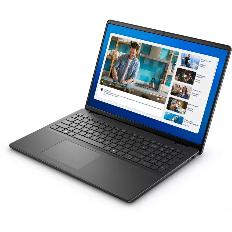 Laptop Dell DC16250 — Intel Core 5 120U, 16 cali (1920x1200) Full HD+, 16 GB DDR5, 1 TB SSD, Ubuntu, czarny
