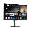27-calowy inteligentny monitor GIGABYTE M27QS 2K QHD — 2560x1440, 180 Hz, 1 ms, 350 cd/m², FreeSync, DisplayHDR400, HDMI 2.0, DP 1.4