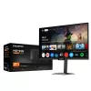 27-calowy inteligentny monitor GIGABYTE M27QS 2K QHD — 2560x1440, 180 Hz, 1 ms, 350 cd/m², FreeSync, DisplayHDR400, HDMI 2.0, DP 1.4