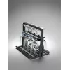 Uchwyt na kieliszki Electrolux 9029795540 — czarny, na 8 kieliszków, wys. 260 × szer. 220 × gł. 330 mm
