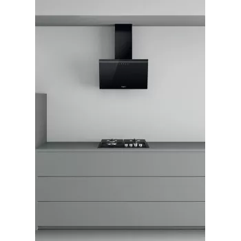 Whirlpool AKR 62F LT K ścienny Czarny 650 m³/h