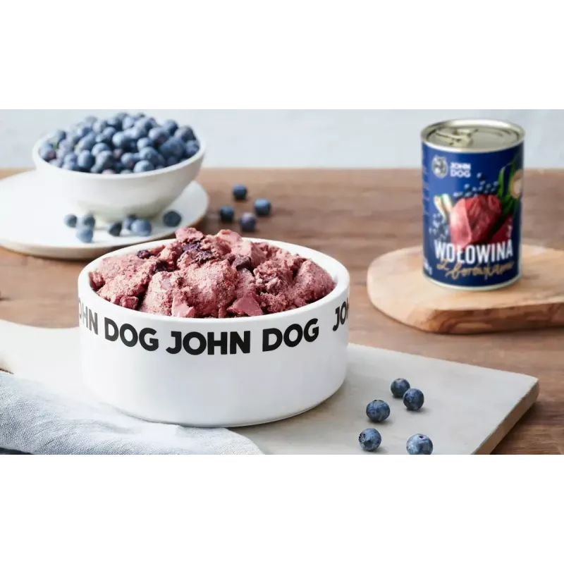 John Dog Berry Adult Beef with Blueberries karma dla psów dorosłych, 800 g