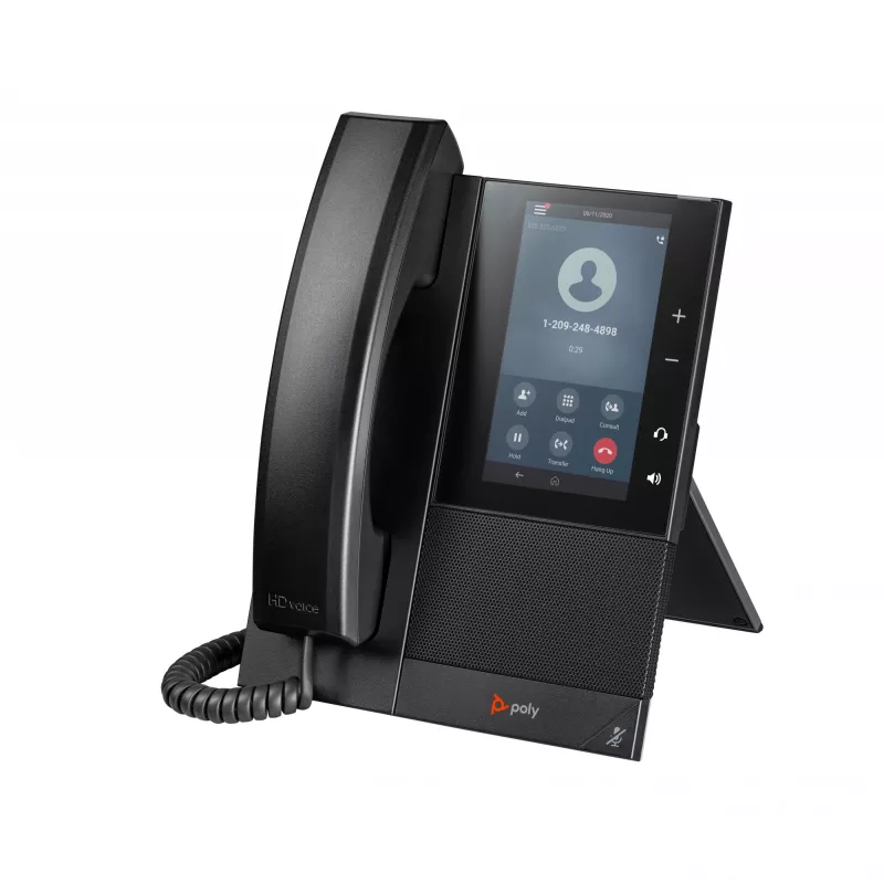 HP Poly CCX 505 Biznesowy Telefon Multimedialny z Open SIP i obsługą PoE