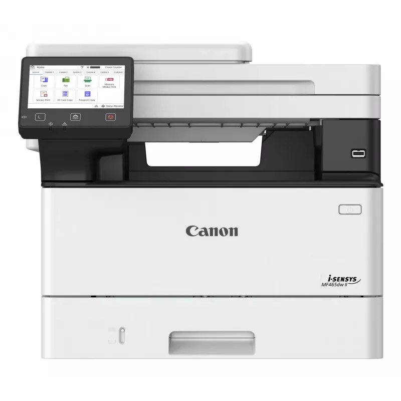 Wielofunkcyjna drukarka laserowa Canon i-SENSYS MF465dw II — Mono, A4, 1200x1200 DPI, 40 str./min, Wi‑Fi, Duplex