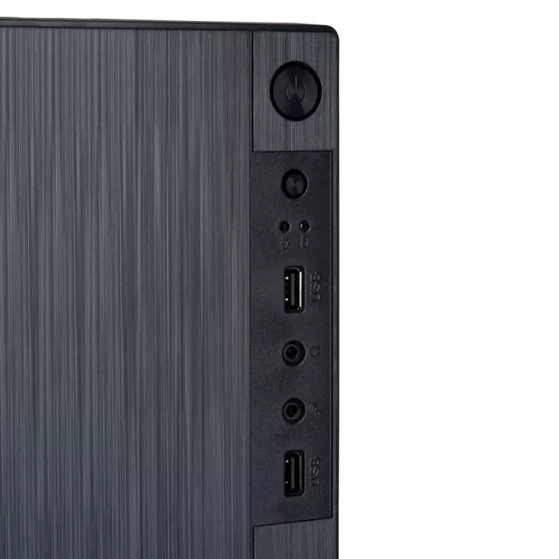 Akyga AK35BK obudowa komputerowa Micro ATX, Micro ATX / Flex ATX / Mini ITX, 2x USB 2.0, bez zasilacza, czarna