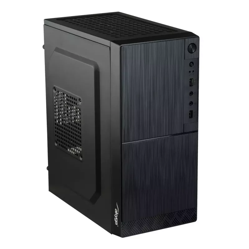 Akyga AK35BK obudowa komputerowa Micro ATX, Micro ATX / Flex ATX / Mini ITX, 2x USB 2.0, bez zasilacza, czarna