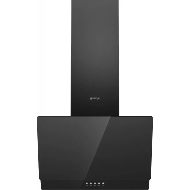 Gorenje WHI629EB ścienny Czarny 429 m³/h