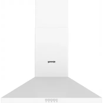 Gorenje KH60A F2LB WH WHC629E4W RL_G400, 450 m³/h, Wyciąg/Recyrkulacja, C, A, B, 65 dB